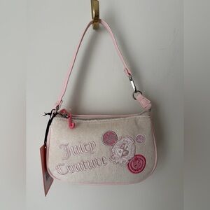 Viral Juicy Couture Pink Terry mini Shoulder Bag